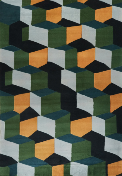 Dywan 'Velorin' - Zielony/Multi