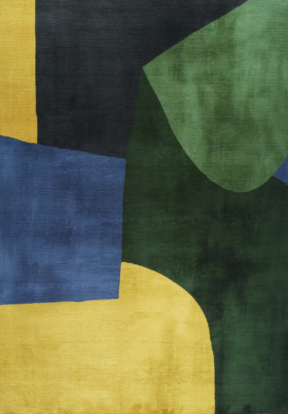 Dywan 'Ventaro' - Zielono-Żółty