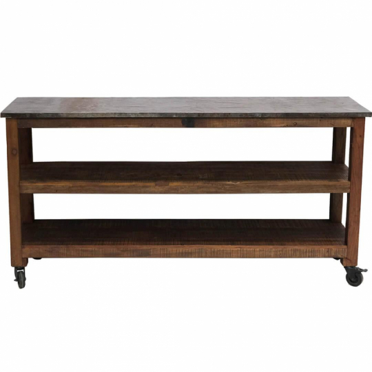 Stół konsolowy 'Chaggna' - Metal