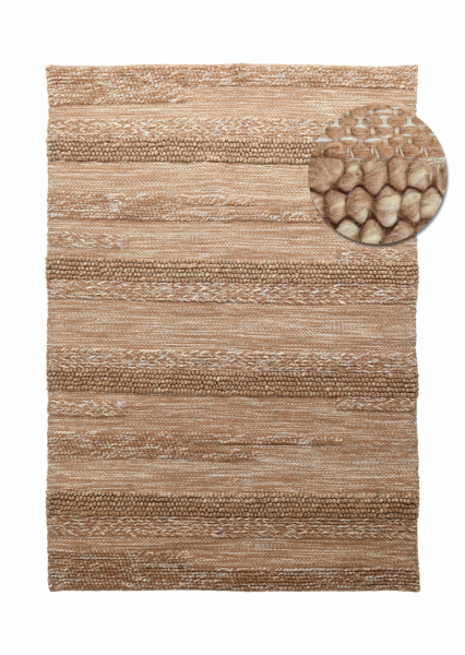 Dywan wełniany „Almaty” – jasnobrązowy