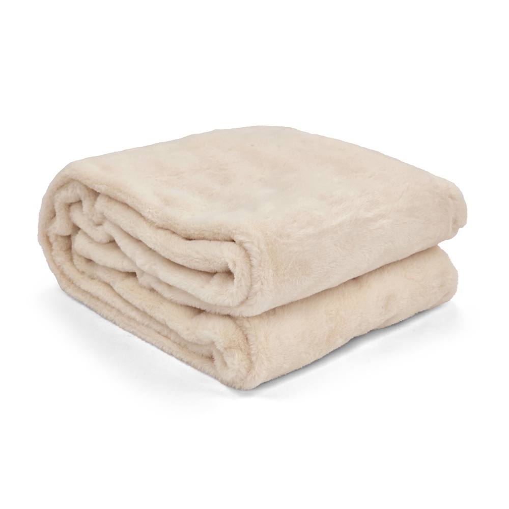 Narzuta 'Aranga Super Soft Throw” 130x170cm – biała