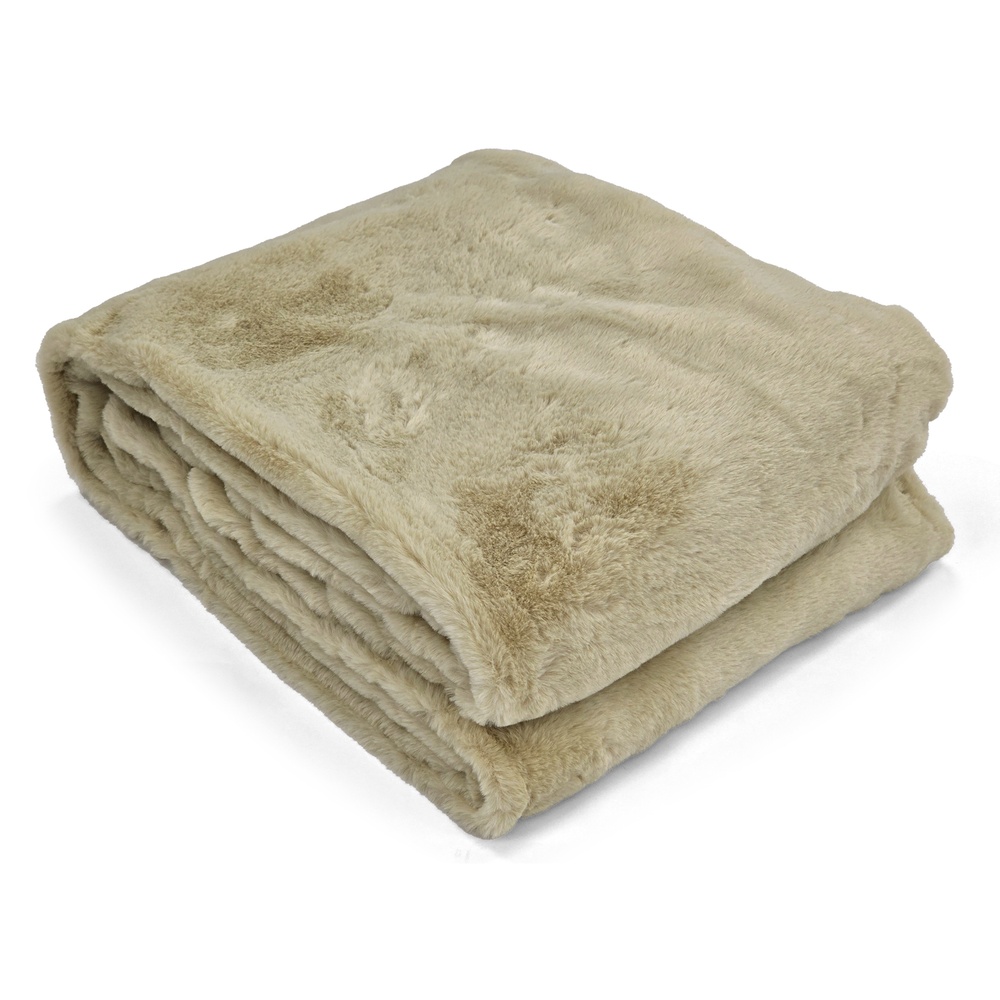Narzuta 'Aranga Super Soft Throw” 130x170cm – jasnozielona