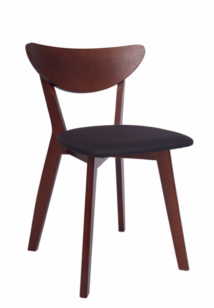 Krzesło 'Sirdal' - Orzech/Ciemnoszary