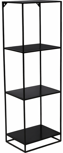 Półka 'Washington' - Czarny żelazo