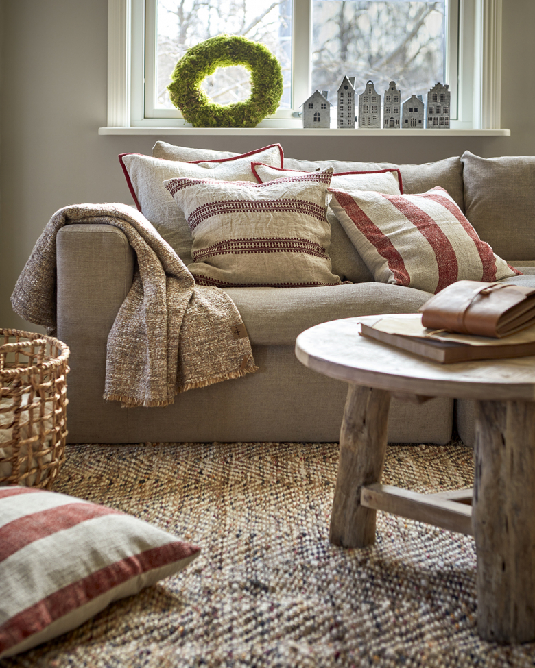 Zestaw 3 koszy 'Collect' - Naturalny