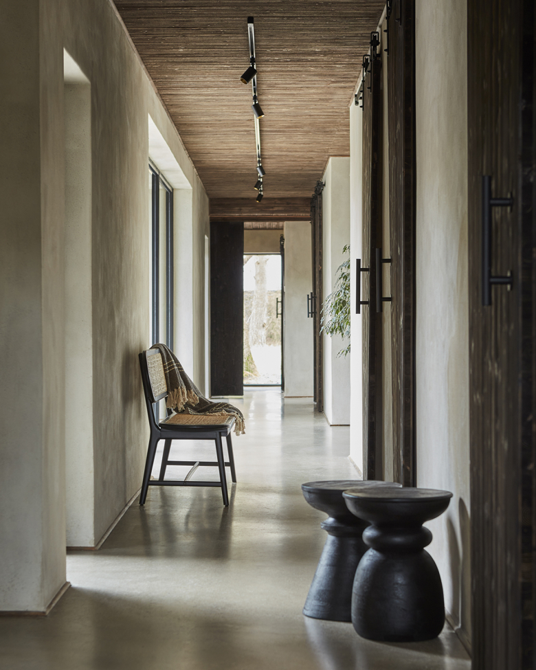 Pufa 'Portland' - Czarny