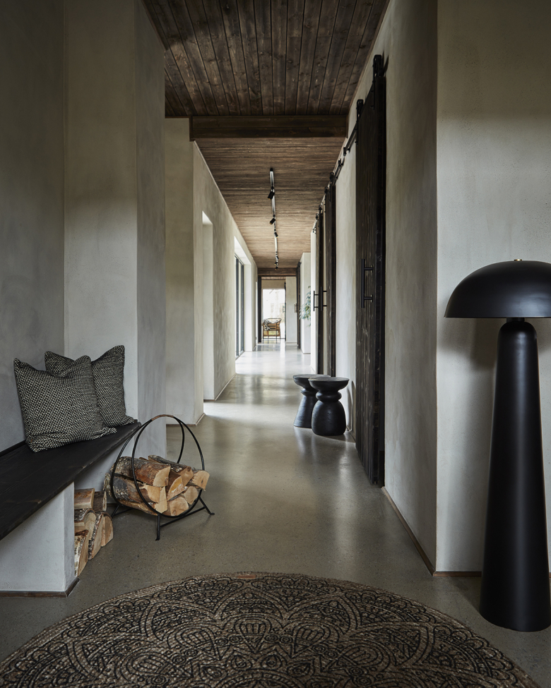 Pufa 'Portland' - Czarny