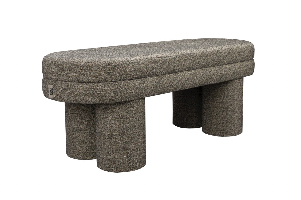 Ławka 'Fern' - Czarny