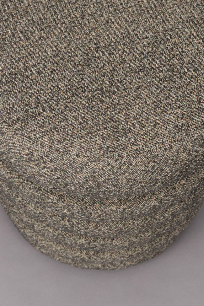 Pufa 'Fern' - Brązowy/Czarny