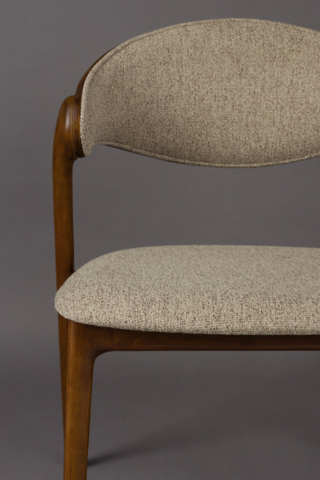 Krzesło 'Babington' - Beżowe