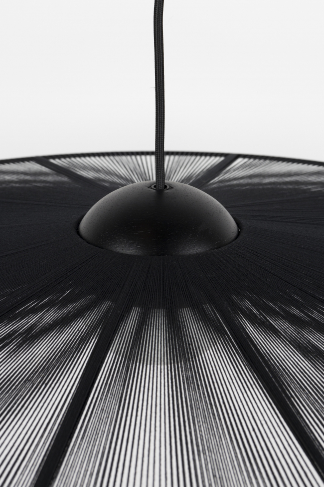 Lampa sufitowa 'Belle L' Ø80 cm - Czarna