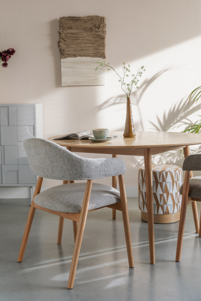 Krzesło 'Indy' - Brązowe