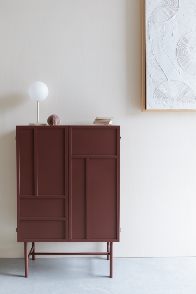 Szafka 'Davis' - Czerwona