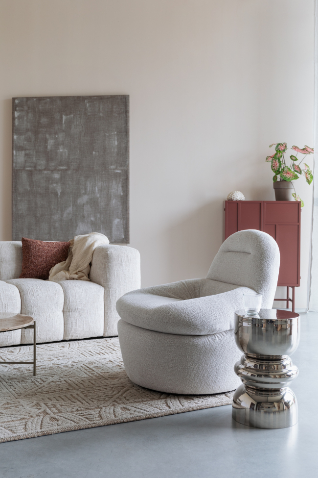 Fotel 'Velvoro' - Jasnobeżowy