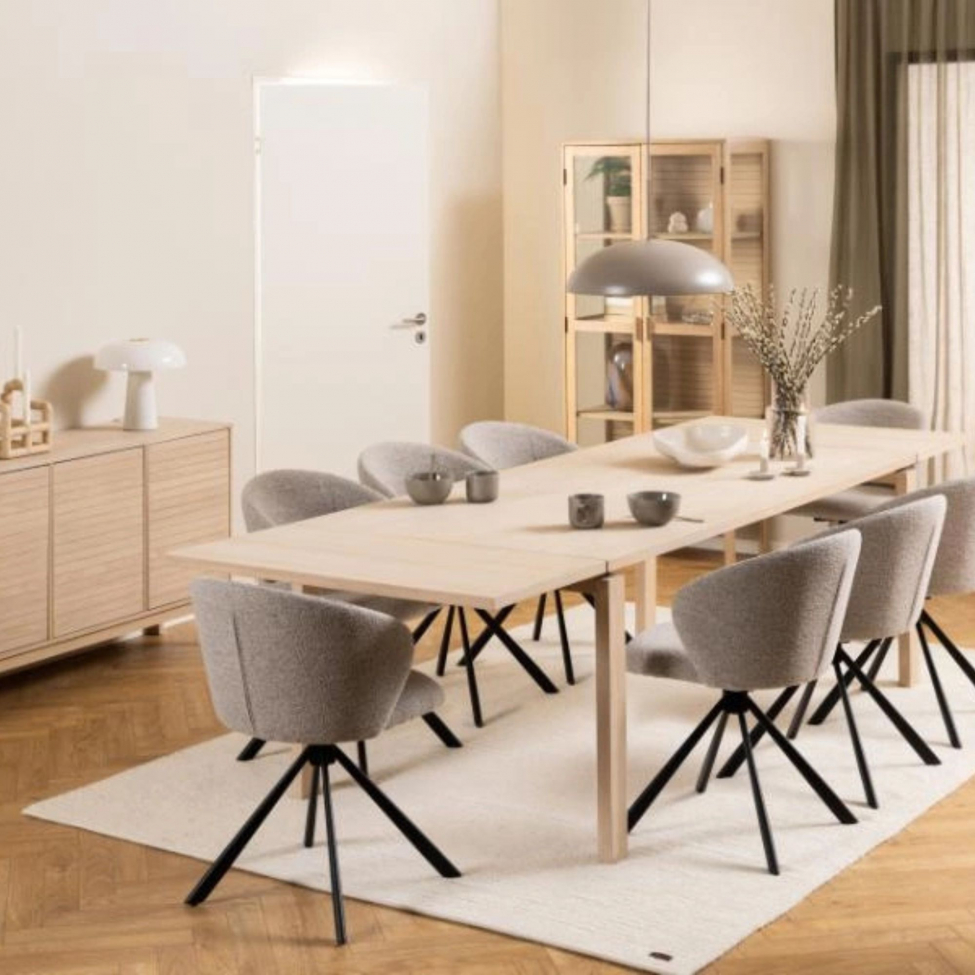 St&oacute;ł 'Hudiksvall' 200cm - Naturalny