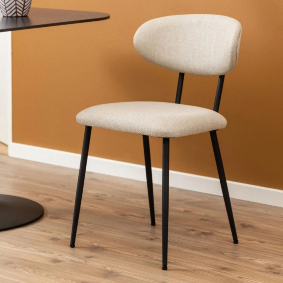 Krzesło 'Mieres' - Beżowy