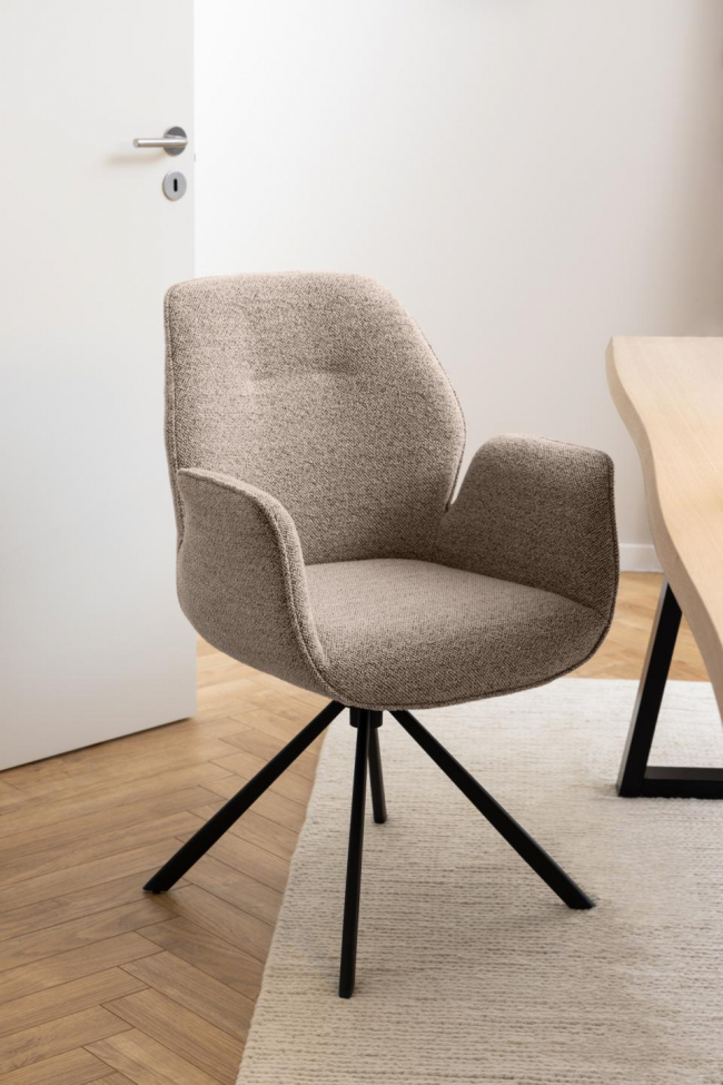 Krzesło 'Bjuv' - Ciemny beż