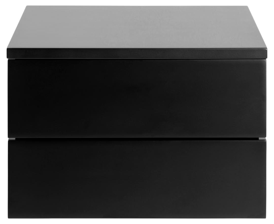 Stolik nocny 'Falun' - Czarne