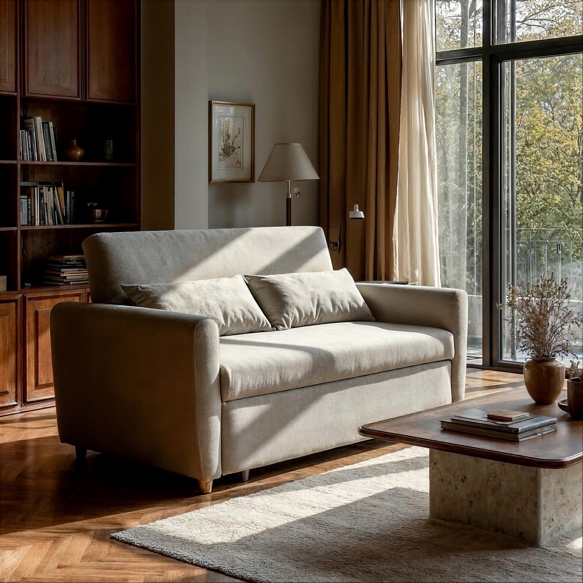 Sofa 3-osobowa 'Milly' - Beżowa