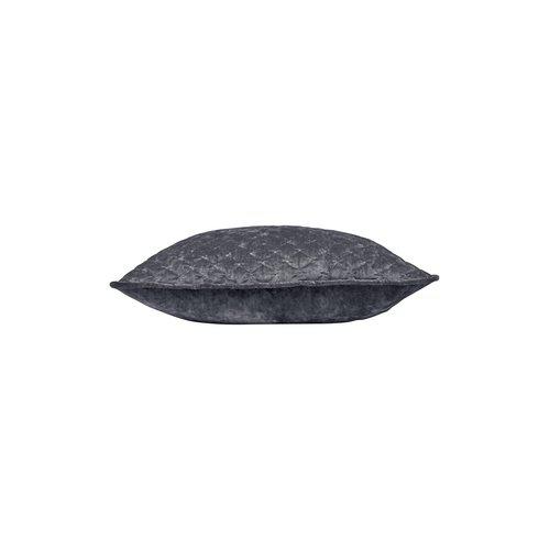 Poszewka na poduszkę 'Cia' 60x60 - Szara