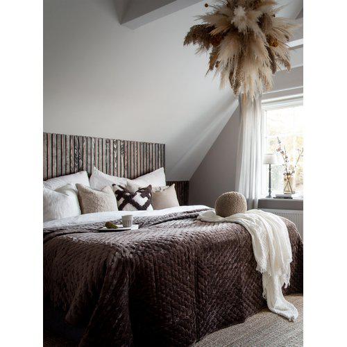 Narzutka 'Cia' 180x260 - Brązowa