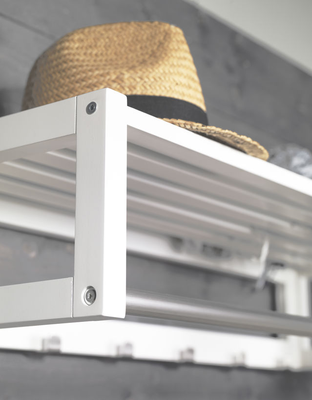 Półka na kapelusze 'Confetti' - Biała