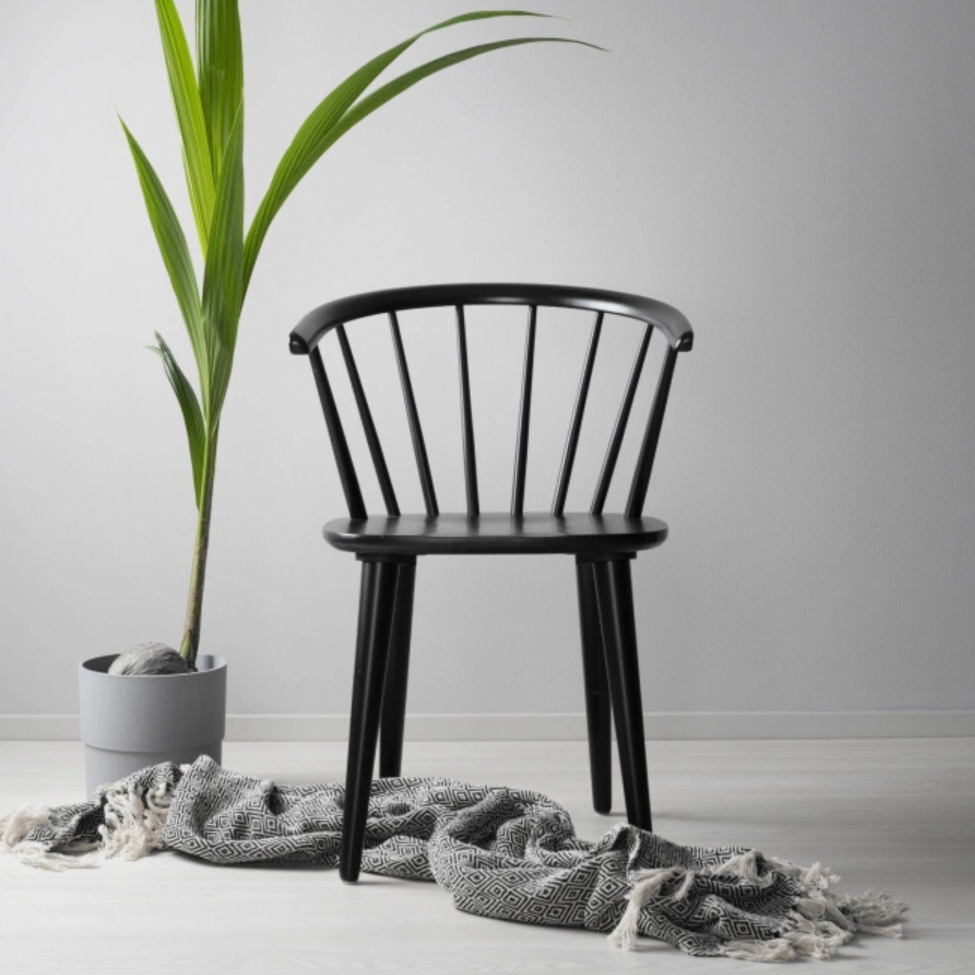 Krzesło 'Carmen' - Czarne