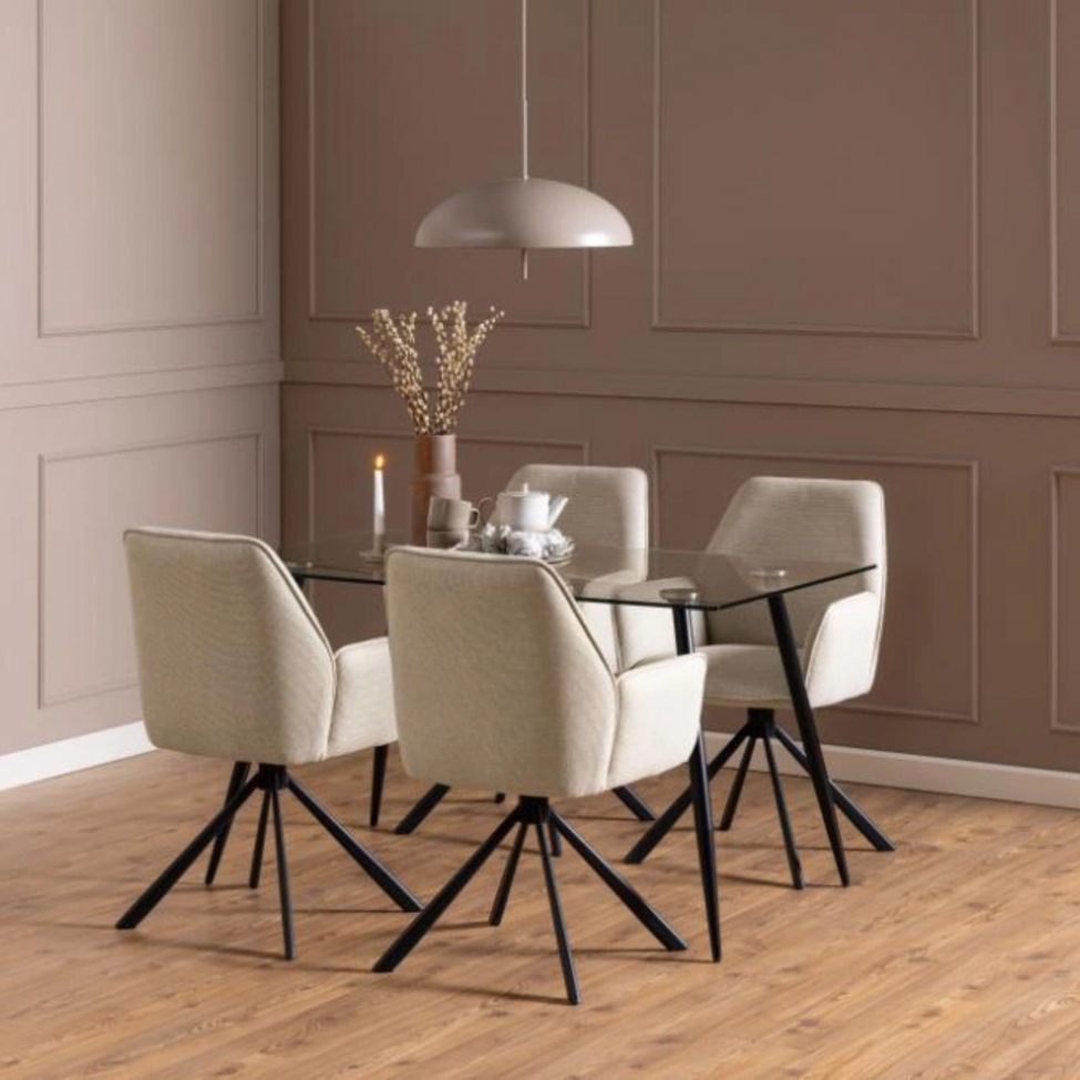 Krzesło 'R&auml;lla' - Beżowe