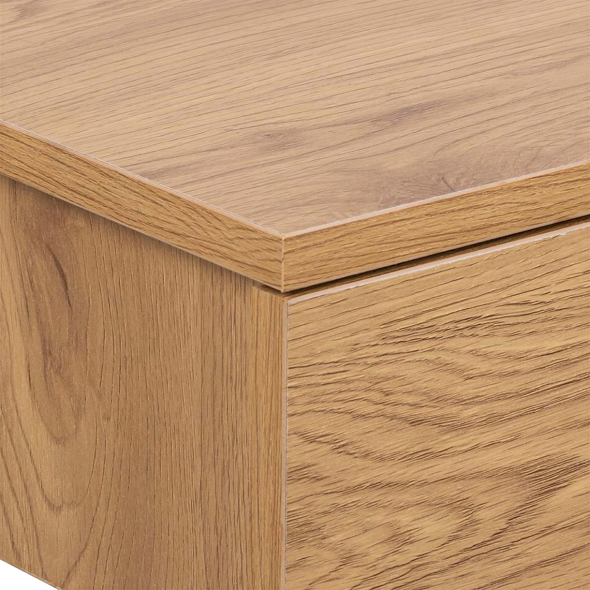 Stolik nocny 'Falun' 37 cm - Naturalny
