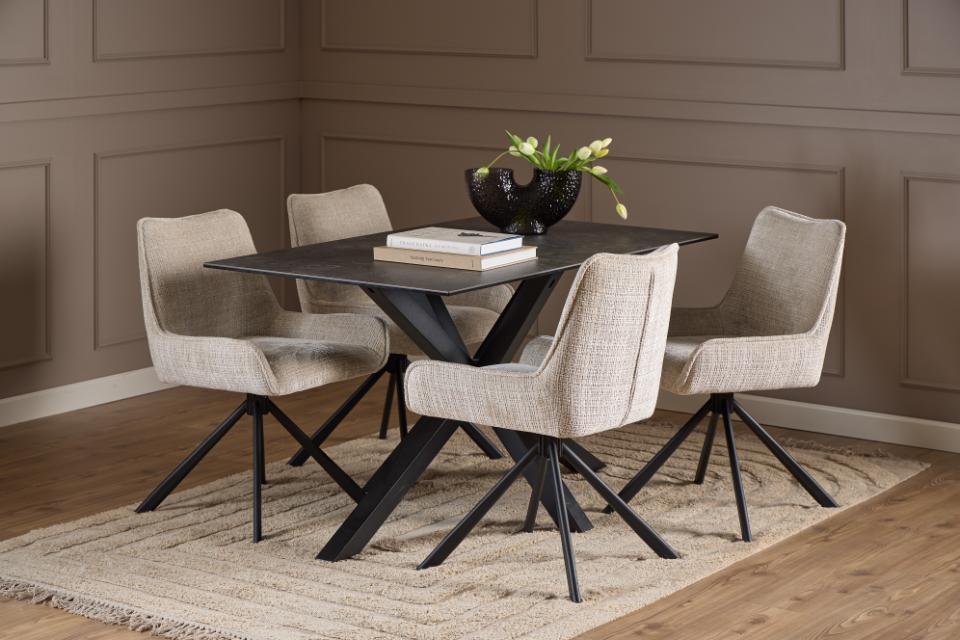 Krzesło 'Eddie' - Beżowe