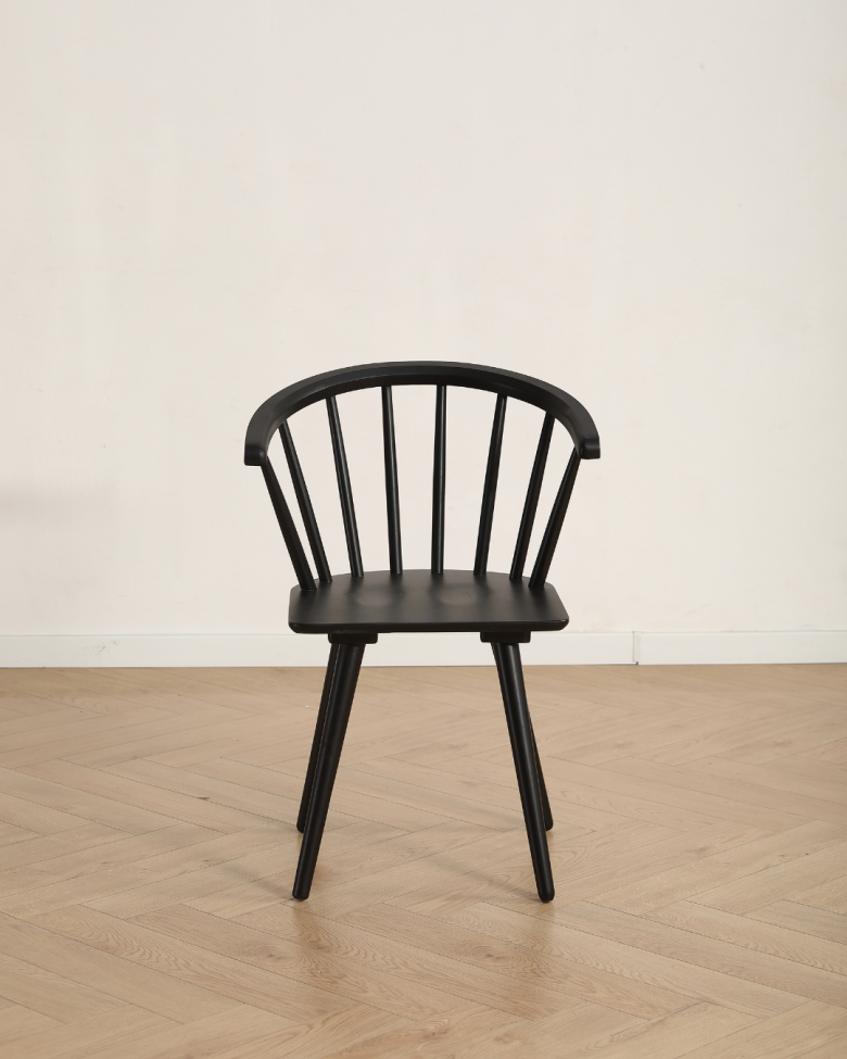 Krzesło 'Astrid'– Czarne