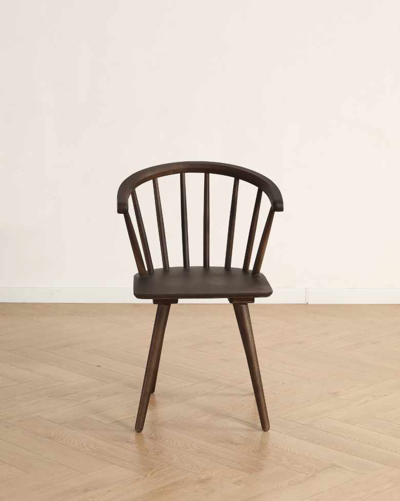 Krzesło 'Astrid'– Brązowe