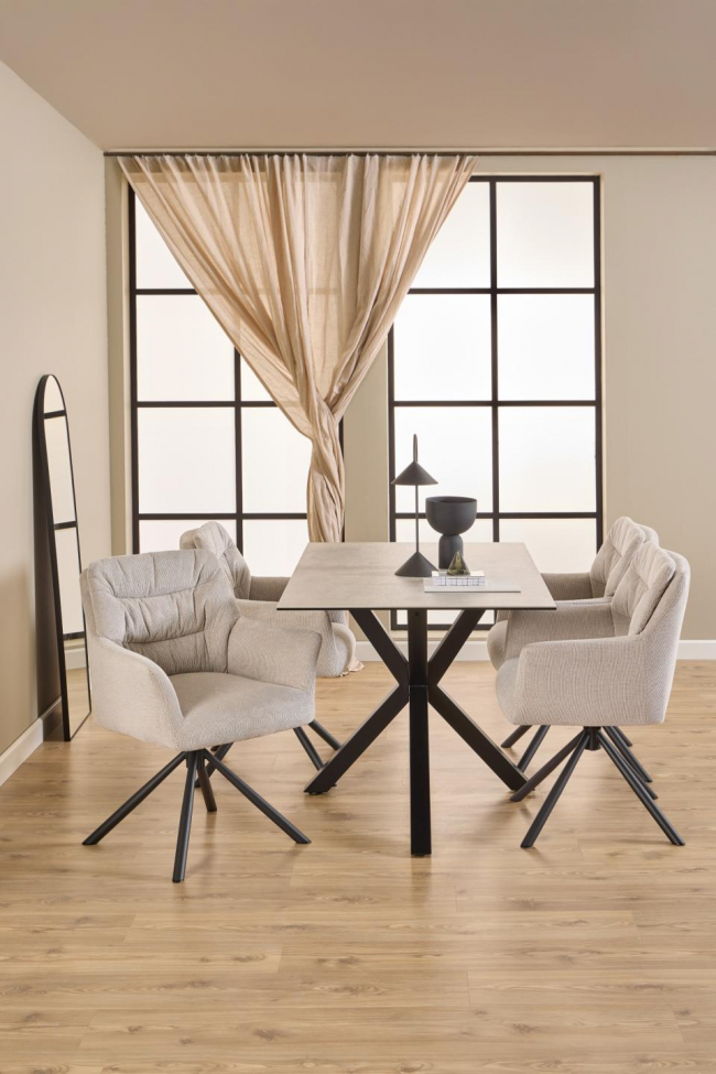 Krzesło 'Alonso' - Jasny Beż