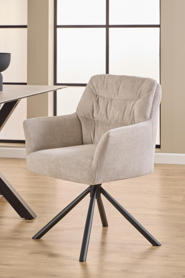 Krzesło 'Alonso' - Jasny Beż