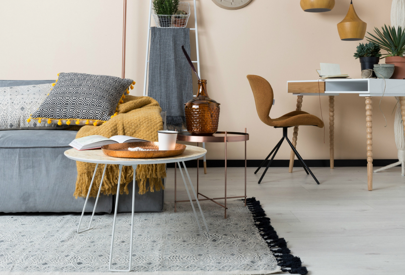 Krzesło 'Omg' - Aksamit/Niebieski