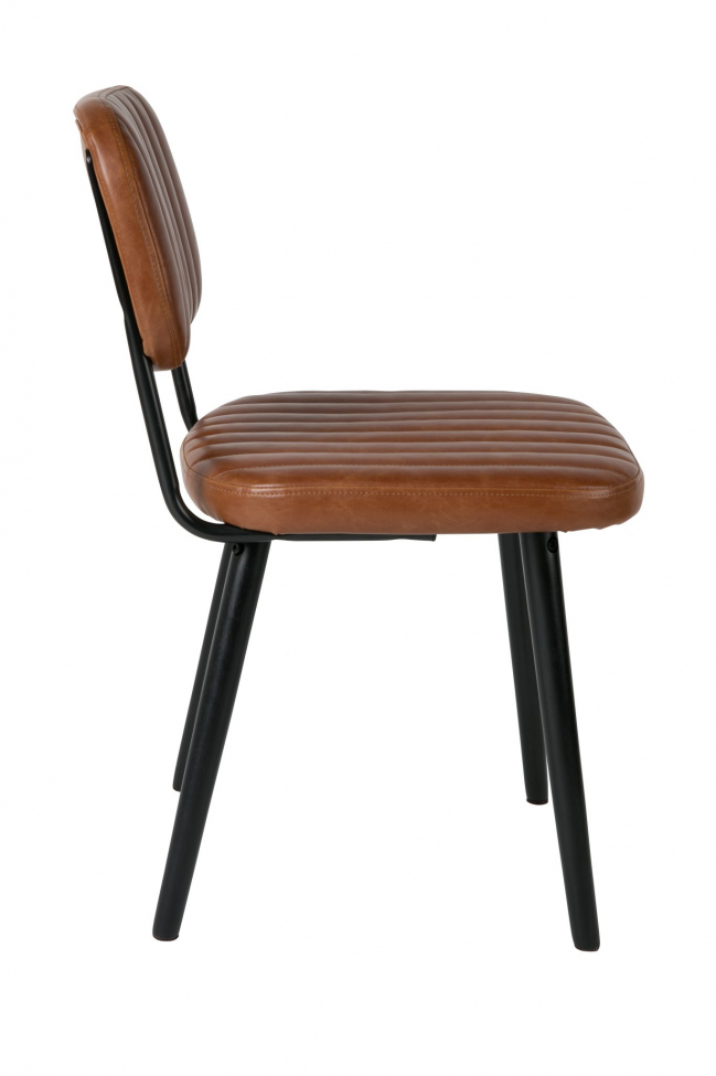 Krzesło 'Jake' - Vintage/Brązowy
