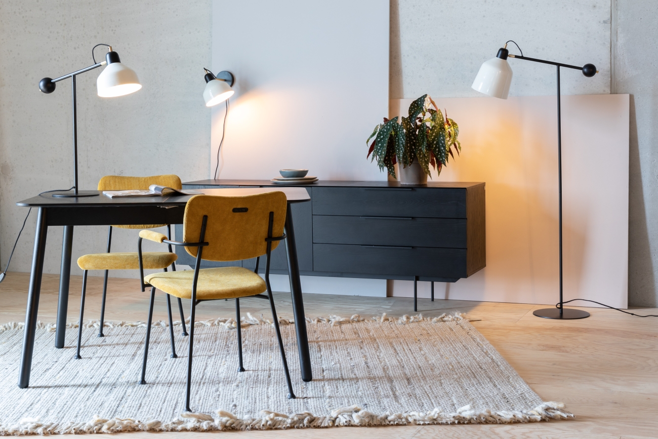 Krzesło 'Benson' - Żółty