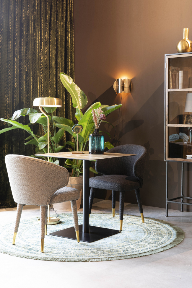 Krzesło 'Lunar' - Czarny