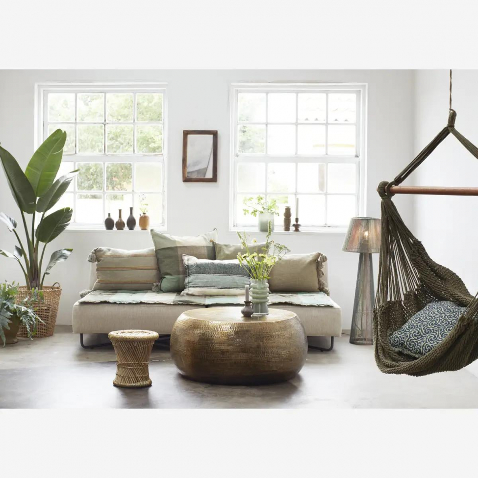 Lampa podłogowa 'Jute' - Zielony