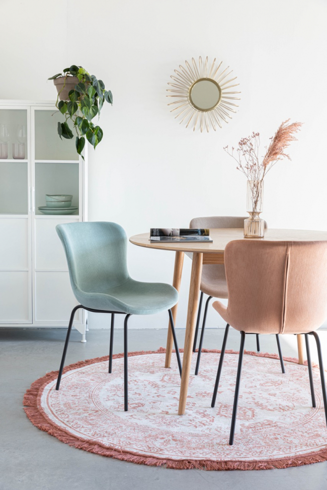 Krzesło 'Junzo Rib' - Zielony