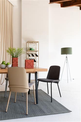 Krzesło 'Clip' - Czarny/Szary