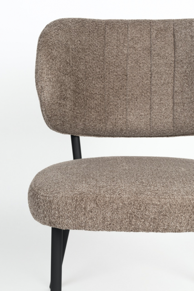 Krzesło 'Sanne' - Brązowe