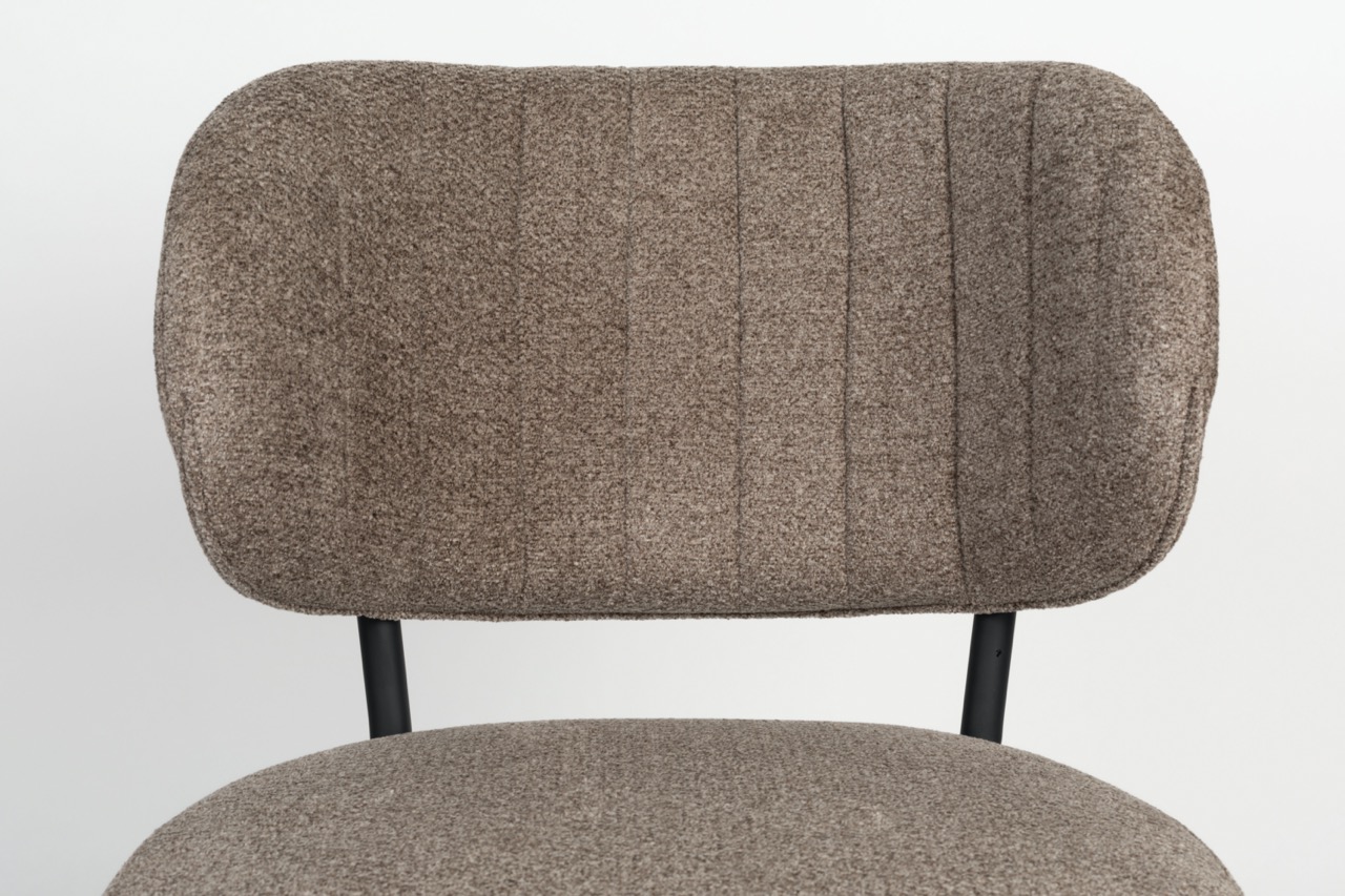 Krzesło 'Sanne' - Brązowe