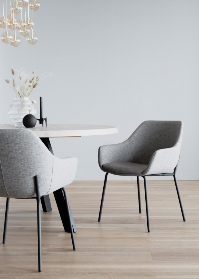 Krzesło 'Haley' - Szary