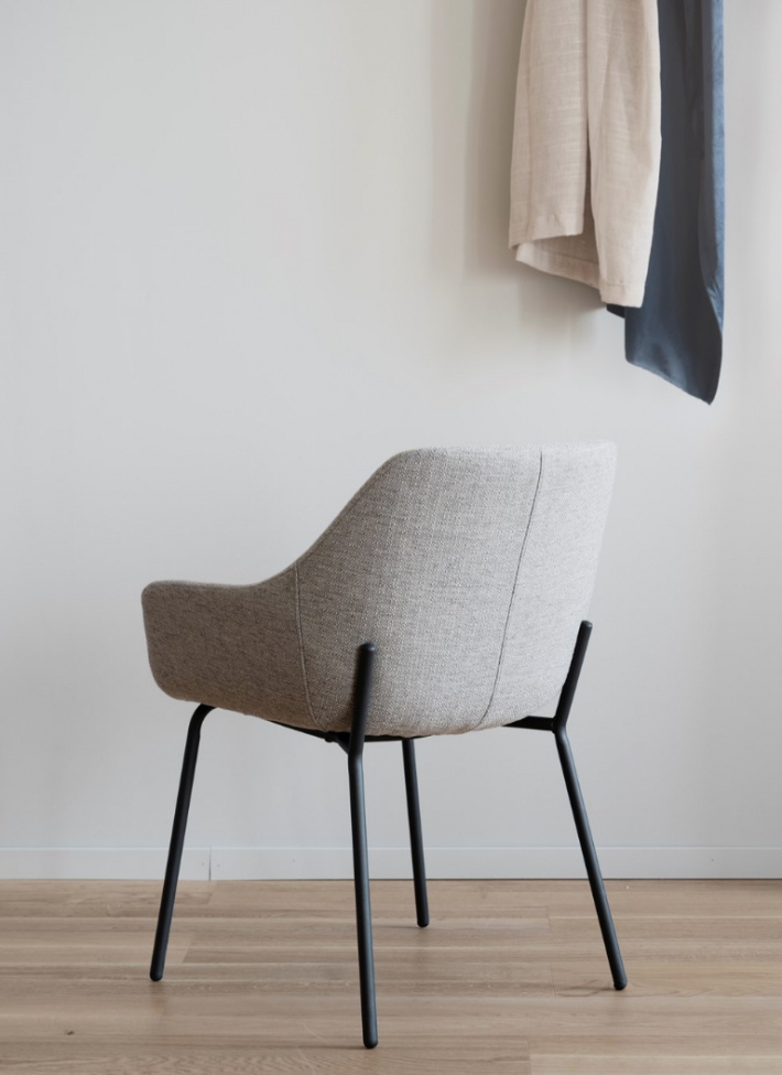 Krzesło 'Haley' - Szary