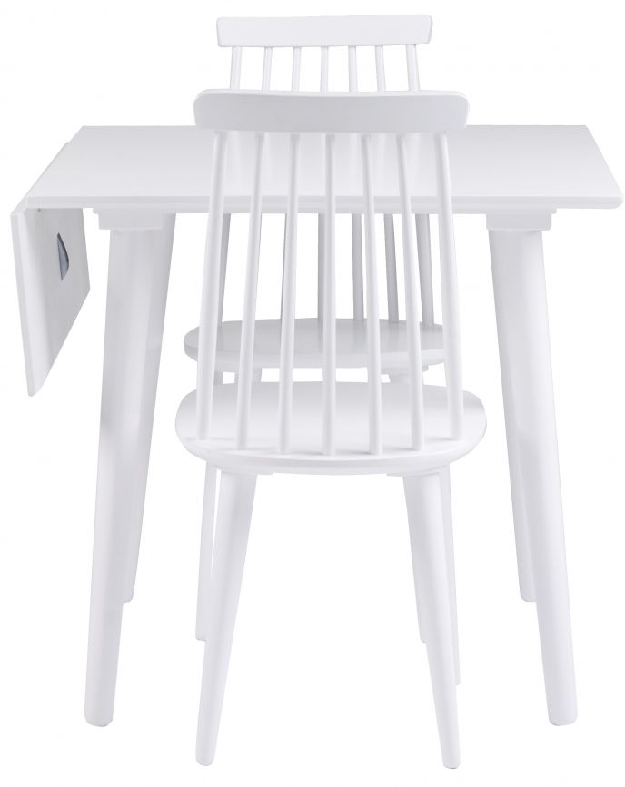 Stół 'Lotta' 80x80cm - Biały