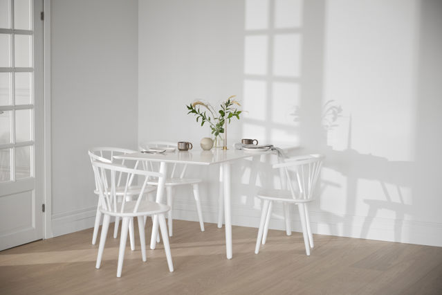 Stół 'Lotta' 120x80cm - Biały