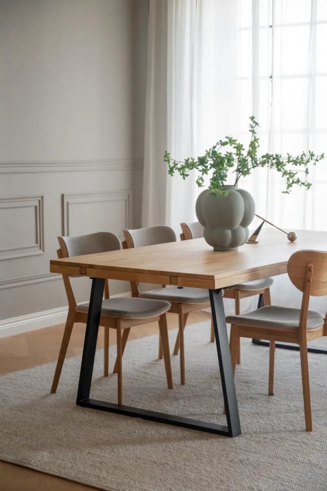 Krzesło 'Kato' - Szary/Beżowy