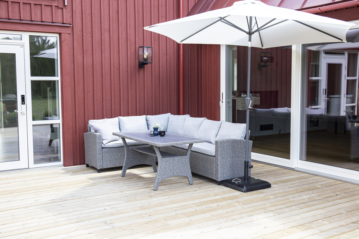 Parasol 'Fagersta' - Biały