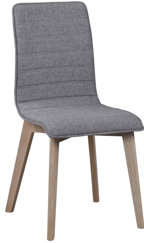 Krzesło 'Gracy' - Jasnoszary/Bielony